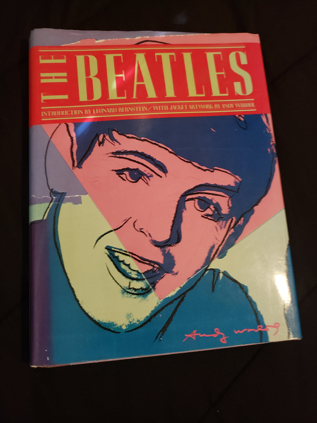 THE BEATLES BOOK with LIMITED EDITION ANDY WARHOL POSTER