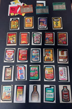 54 different1973-1975 Wackey pack stickers (Un-used